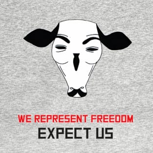 Anonymous cow T-Shirt